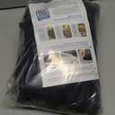 Flux Phenom Magnetic Screen Door - Bugs Out, Breeze in - 9min Install Auto-Sealing Heavy Duty Double Stitched Mesh, 52 Magnets, Hands Free Sliding & Patio Doors Net, Pet & Kid Friendly, 38 x 82 Inch (Black)