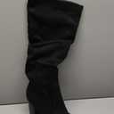 Juliet Holy Womens Knee High Boots Chunky High Heel Square Toe Side Zipper Wide Calf Boot
Size 7.5