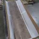 12 Inch Deep Floating Shelves Set of 4, 60 Inch Extra Long Brown Solid Wood Wall Shelves, 5ft Heavy Duty Farmhouse Wall Mounted Shelving for Kitchen, Living Room & Bedroom