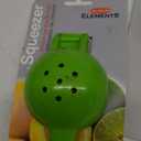 Culinary Elements Metal Lemon and Lime Squeezer: Manual Press, Easy to Use Citrus Juicer, Dishwasher Safe 1 pack, Items 4U! Soft Grip Bag Clips, Assorted Sizes, Assorted Colors, 1-Pack (3 Clips in total)