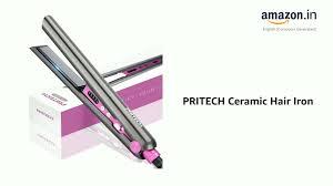 Pritech 2 in 1 Hair Straightener &Curler