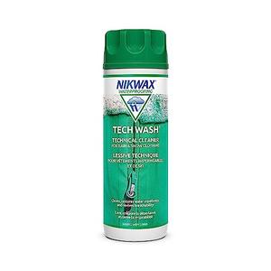 Nikwax Tech Wash,10 fl. oz., Nikwax Tech Wash Technical Cleaner for Jackets and Outerwear, Restores Waterproofing in Rain, Ski, and Snow Gear, Safe for Gore-Tex and DWR
