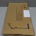 Tablet Floor Stand with Heavy Duty Base, Overhead Bed phone Stand Angle Height Adjustable Arm Stretchable Stand Holder, Compatible with iPad Mini Air Pro, Galaxy Tab, Kindle, E-Readers,Cell Phones