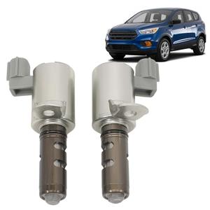 2Pcs Intake & Exhaust Engine Variable Valve Timing (VVT) Solenoid Compatible with Escape 2013-2019, Fusion 2013-2020, Transit Connect 2014-2016, Fiesta 2011-2019, 1.5L 1.6L