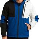 Spyder Mens Snow Jacket - Warm Isolated Winter Jackets for Men - Cozy Men's Snow Heated Ski Jacket with Detachable Hood, Size X-Large, Tidal Blue