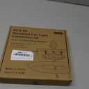 Recessed to Pendant Light Converter Kit - 6 Inch Can Light Conversion, Includes E26 Socket, Mounting Bracket, Round Ceiling Plate & 3D Black Cover