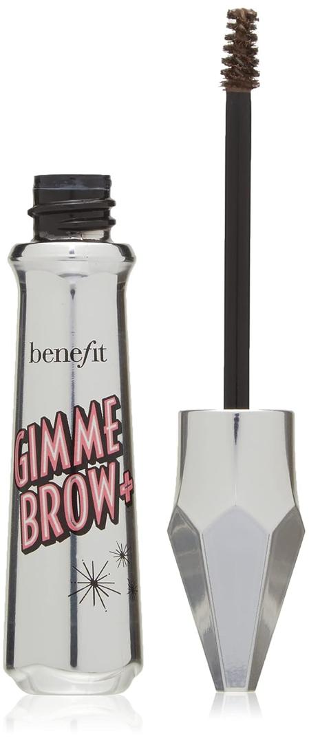 Benefit Gimme Brow+ Volumizing Fiber Gel, #3 Medium Neutral Light Brown, 0.05 Fl Oz