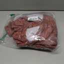 Smiry Rectangle Table Cloth Cover, Waterproof Elastic Fitted Picnic Tablecloth for 4 Foot Tables, Wipeable Flannel Backed Vinyl Tablecloths for Camping, Dining, Outdoor (Reddish Brown, 24" x 48")