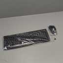 Logitech MK270 Wireless Keyboard and Mouse Combo for Windows, 2.4 GHz, 8 Multimedia Keys, PC, Laptop, Wireless Keyboard Compact Mouse Combo - Black (1 Pack)