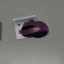 TECKNET Wireless Mouse, 2.4G Ergonomic Optical Mouse, Computer Mouse for Laptop, PC, Computer, Chromebook, Notebook, 6 Buttons, 24 Months Battery Life, 2600 DPI, 5 Adjustment Levels (Purple)