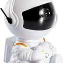 Astronaut Starry Sky Projection Light Room Decoration Starry Nebula Projector Kids Gift Night Lights Atmosphere Light(Stars White)