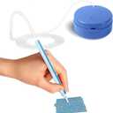 Failenfeivp Electric Diamond Art Pen for Diamond Painting, Vacuum Art Painting Pen with Storage Tray,Effortless & Powerful Performance. (Ordinary, Blue)