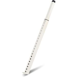 Forestchill Adjustable Window Security Bar, Extends from 17" to 32" Window Locks Bar for Inside Sliding Window, White
