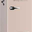 Frigidaire Retro Compact Fridge with Chiller, 3.2 cu ft Countertop Fridge with Built-In Bottle Opener, Compact Refrigerator for Office, Bedroom, Dorm Room or Cabin - 16.5" D x 19" W x 31" H (Coral) (Pink)