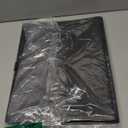 Photo Album 4x6 200 Photos, Genuine Leather Albums Page Refillable with 30 Pieces Writing Paper, Best Gift for Travel Wedding Kids Graduation Baby Picture Album Scrapbook (Black)