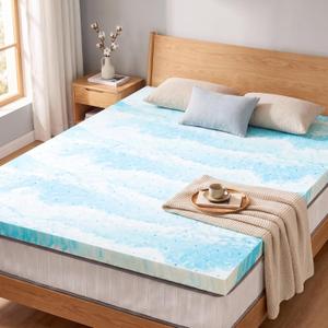3 Inch Twin XL Cooling Gel Memory Foam Mattress Topper