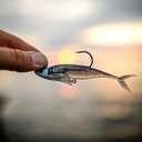 Berkley PowerBait The Champ Minnow Fishing Bait, Green Pumpkin, 2.5in, Irresistible Scent and Flavor, Ideal for Bass and Walleye