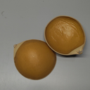 Wingslove Adhesive Bra Reusable Strapless Self Silicone Push-up Invisible Sticky Bras for Backless Dress (Beige,D)