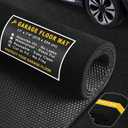 Heavy-Duty Garage Floor Mat 17' x 7'4" - Waterproof Garage Flooring for Cars & SUVs, Durable Garage Mats for Floor, Oil Spill Resistant Garage Mat, Easy-to-Clean Garage Rug for Floor, Oil Change Mat