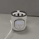 LAREX Bottle Warmer, Fast Baby Bottle Warmer for Breastmilk and Formula, with Timer and Accurate Temp Control, 8 in 1 Baby Milk Warmer BPA Free with Digital Display, Bottle Warmers for All Bottles (White+Grey)