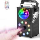 Fog Machine, HOLDLAMP 700W Smoke Machine with Disco Ball Lights 9 LED Colorful Light Effect, 3500 CFM Huge Fog with Wireless Remotes and Preheating Light, Perfect for Halloween Christmas Wedding Party