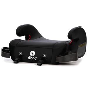 Diono Solana 2 XL 2022, Dual Latch Connectors, Lightweight Backless Belt-Positioning Car, 8 Years 1 Booster Seat, Black (Single)