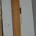 LazBlinds No Drill Bamboo Roller Shades, Squirrel, 12" W x 40" H