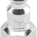 Milton Industries S-728 1/4" FNPT M Style Plug, Steel - 2 Count (Pack of 1)