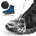 FREE SOLDIER Hiking Work Boots Men's Tactical Boots 6 Inches Waterproof Military Boots Outdoors Desert Boots (8.5, Black)