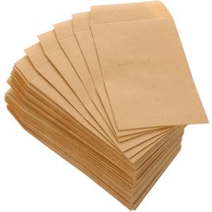200pcs Resealable Paper Envelopes for Coins and Small Items Self-sealing Storage Packets for Budgeting and Gardening Needs