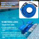 9995873 Blue Cable Assy w/Swivel Replacement Parts Fit for Dolphin Supreme M4 M5, C3, Supreme M400 M500, Oasis Z5i, Triton Plus (Old), Wave 65 Robotic Pool Cleaners