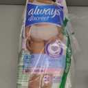 Always Discreet for Sensitive Skin Underwear, Four Times Skin Protection, Dermatologically Tested, Fragrance-Free, Maximum Absorbency, Large, 24 Count