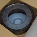 1Gallon No Spill Dog Water Bowl-3.8L Large Capacity, BPA-Free, Anti-Splash & Anti-Digging Design with Non-Slip Base, for Messy Drinkers (Blue)