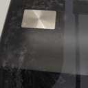 Digital Bathroom Scale for Body Weight: High-Precision 4-Sensor Accuracy, LED Display, 400lb/180kg Capacity, Safe Rounded Corners, Batteries Included (Black)