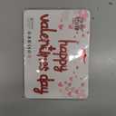 Dzrige Happy Valentines Day Balloon Banner Valentines Day Foil Balloons Red Happy Valentines Day Letters Balloons Kit for Valentines Day Wedding Anniversary Engagement Party Home Decoration