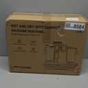 Portable Spot Cleaner Machine for Carpet and Upholstery - 18Kpa Carpet Cleaner with Dual BrushHeads, Easy Move, Cleaning Machine for Furniture, Couch, Stairs, Car and Pet Stain, Blue