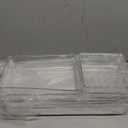 Clear Plastic Drawer Organizer Set for Kitchen, Bathroom, Office, Cosmetics & Tools - Multifunctional Storage Trays with Adjustable Dividers, Space-Saving Transparent Design (Clear, 9 Pcs)