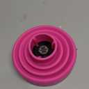 Collapsible Silicone Hair Dryer Diffuser - Travel and Easy Storage - Fit Most Hair Dryers with Nozzle Diameter D-1.575Inch to 1.968 Inch (4-5cm) - Pink