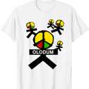 MJ They Don't Care About Us T-Shirt, White, M