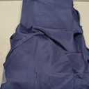 HolidayIdeas 2 Pack Square Fitted Table Covers - 34 x 34 Inch -Card Table Clothes Washable Tablecloth Protectors for Parties, Holiday Dinner, Trade Show, Vendor Stand, Navy