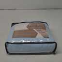 Girls Lace Bedding,Full Comforter Cover Set, Chic Ruffled Duvet Cover with Lovely Bow,Princess Style 1 Duvet Cover with 2 Pillowcases, No Comforter-Blue,Full Size