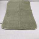 Thick Memory Foam Bath Mat Rug 20x29 Inch, Extra Soft Absorbent Bathroom Rug Green
