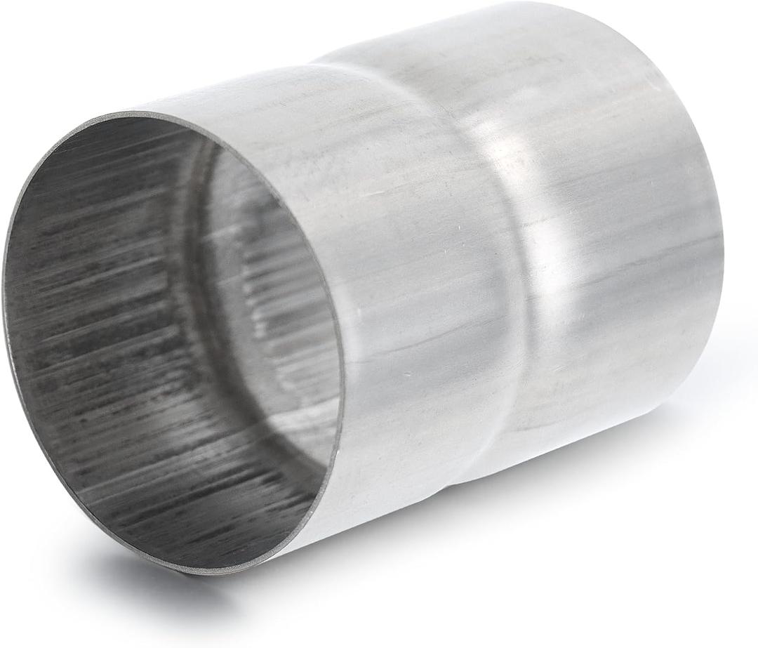 A-KARCK Exhaust Adapter Connector 3" ID to 3" ID, Exhaust Pipe Reducer 4" Overall Length 304 Stainless Steel