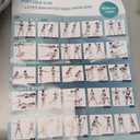 Pilates Bar Kit with Resistance Bands, Multifunctional Yoga Pilates Bar with Heavy-Duty Metal Adjustment Buckle, Portable Home Gym Pilates Resistance Bar Kit for Women Full Body Workouts, Pink