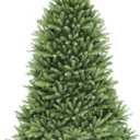 National Tree Company 6 ft Unlit Dunhill Fir Artificial Full Christmas Tree, 1,430 Tips, Includes Stand, Green