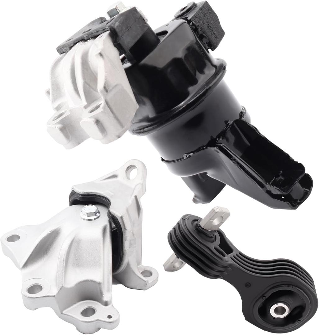 Engine Motor Mount Compatible with 2012-2015 Civic 1.8L Coupe/Sedan Replacement for A65048 A65021 A65087 Set of 3