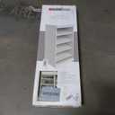 ClosetMaid Modular Storage Shelf Unit with Angled Shoe Shelves, White