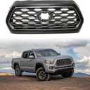 Bewild Front Grille Fit For 2016-2023 Toyota Tacoma TRD Front Bumper Grille Matte Black Insert Grill Honeycomb Style Replacement For 5310004500C5, TO1200407