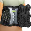 Back Brace for Lower Back Pain Relief with 2 TPE Pads & 8X Powerful Lumbar Support Belt for Men & Women, Adjustable Support Straps for Back Pain, Herniated Disc, Sciatica, Scoliosis Large Waist: 38-45
