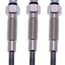 JEENDA 3PCS Glow Plug for Mahindra 2015 2216 2415 2516 2615 2816 3016 Max 24 HST Max 26 HST Max 25 HST